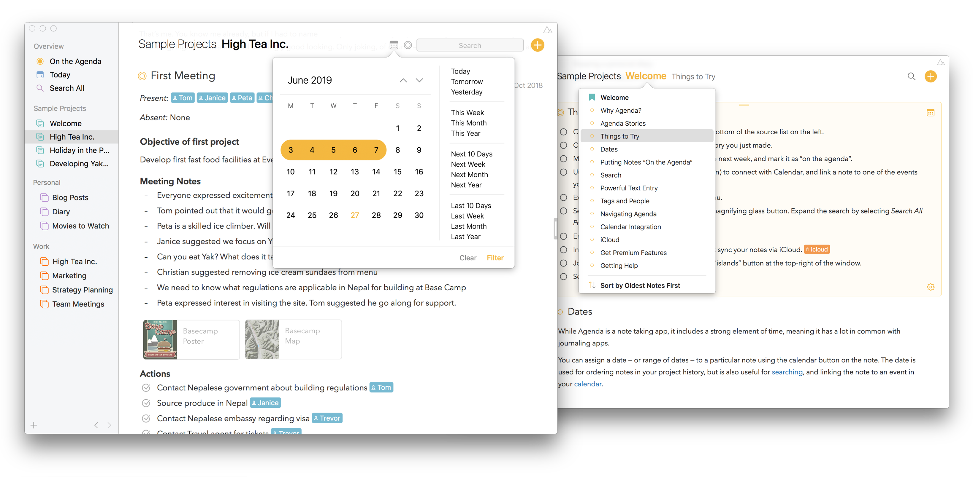 calendar organizer app for mac